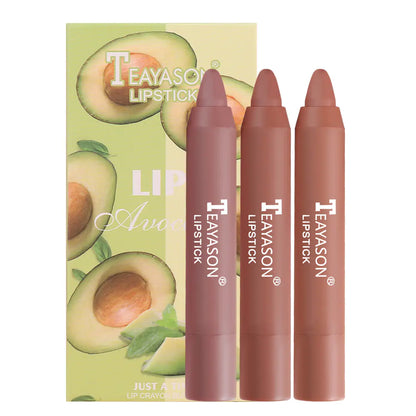 Makeup Crayon Lipstick Small Set - 3 Pack
