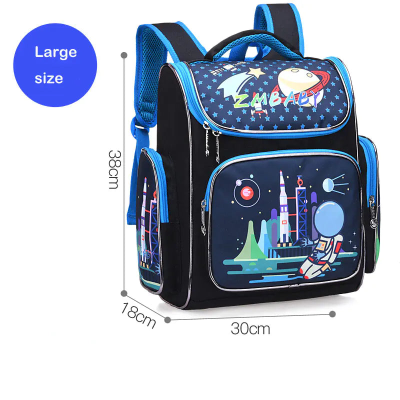 Cute 3D Cartoon Russian School Backpack