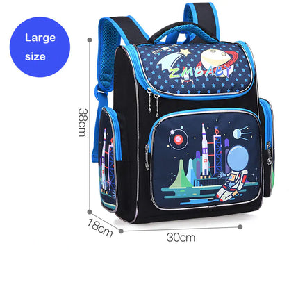Cute 3D Cartoon Russian School Backpack