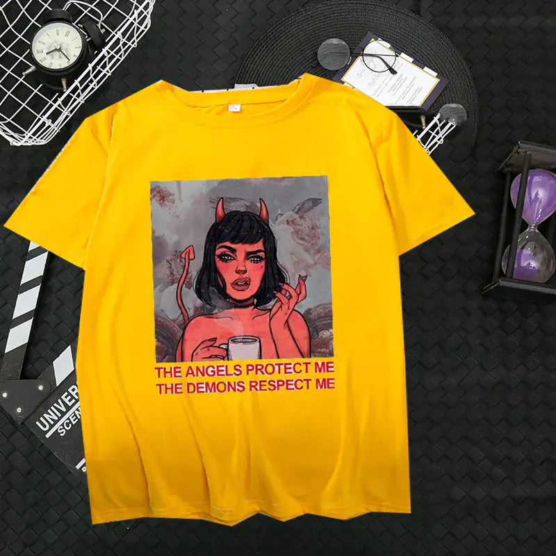 Trendy Women's Loose-Fit Short Sleeve T-Shirt