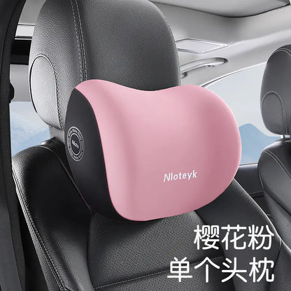 Car Memory Foam Neck Pillow and Lumbar Support Cushion