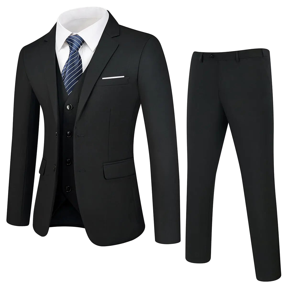 Tuxedo for Men 3 Piece Suit Men Slim Fit Mens Tuxedo Suit Set