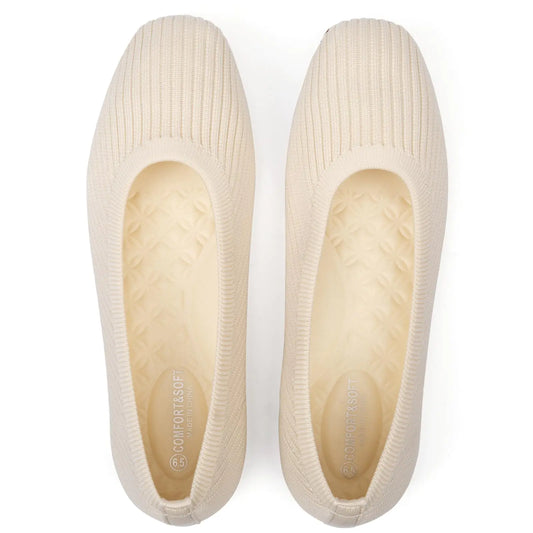 Frank Mully Womens Flats Square Toe Flats Comfortable Slip