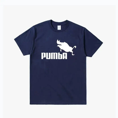 Cute Pumba Casual Cotton T-Shirt for Men and Women
