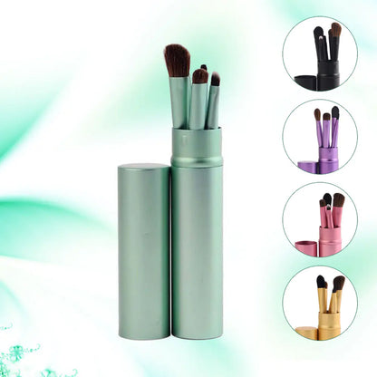 Pink Eye Makeup Brush Set of 5 - H1037_PU