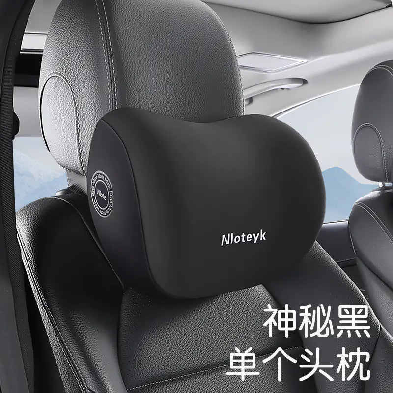 Car Memory Foam Neck Pillow and Lumbar Support Cushion