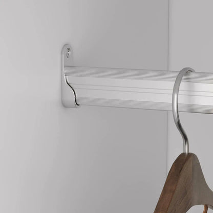 B2 Bathroom Shelves，Modular Wood Closet System Clothes Organizer