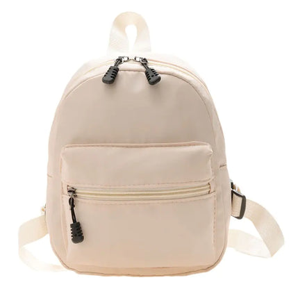 Casual Nylon Women Mini Backpack for School & Travel