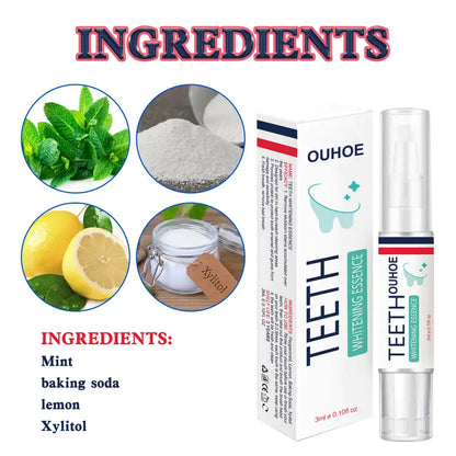 Tooth Whitening Essence for Stains and Fresh Breath