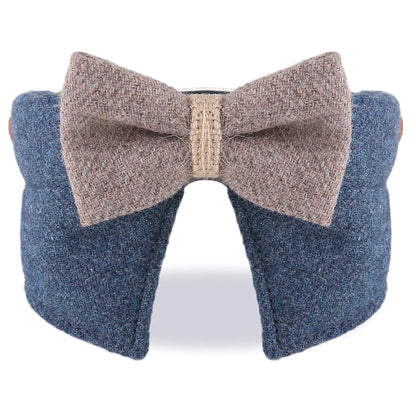 Thick Pet Collar with Big Bow Tie for Cats & Dogs