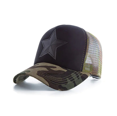 Baseball Cap, Duckbill Cap, Star Hat