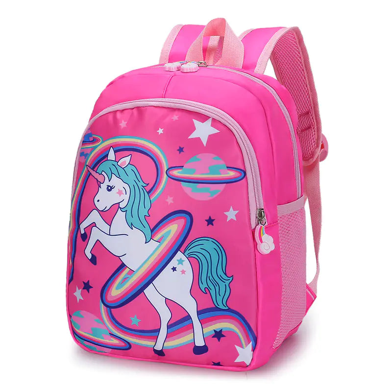 Cute Cartoon Backpack for Kindergarten Girls