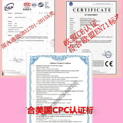 Dome Baby Crib Canopy with Light Blocking and Mosquito Net