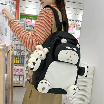 Cute Cat Pattern Women's Backpack for School & College