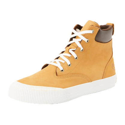 Timberland Womens Skyla Bay 2.0 High Top Lace-Up Sneaker Wheat Nubuck 6.5