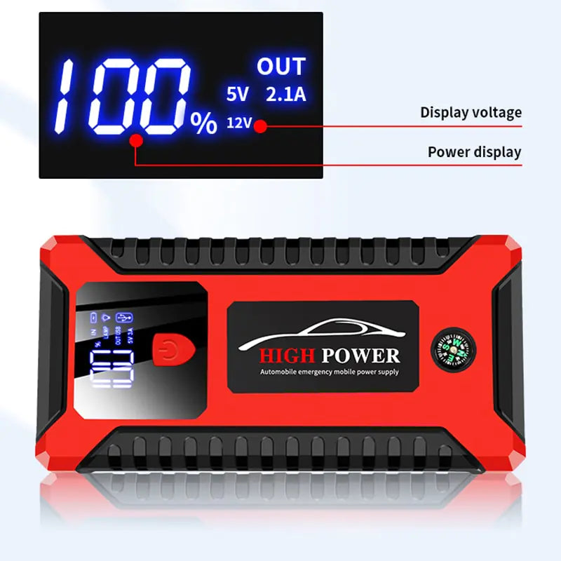 TurboBoost 1000A Car Jump Starter