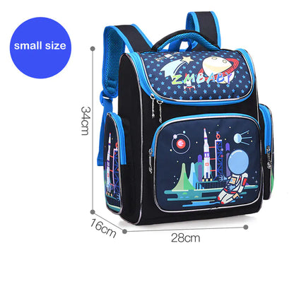 Cute 3D Cartoon Russian School Backpack