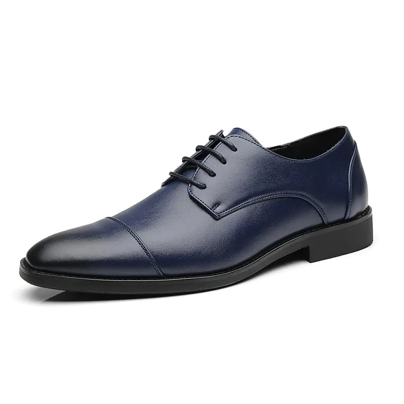 Men's Formal Leather Shoes - Stylish Oxford Dress Shoes