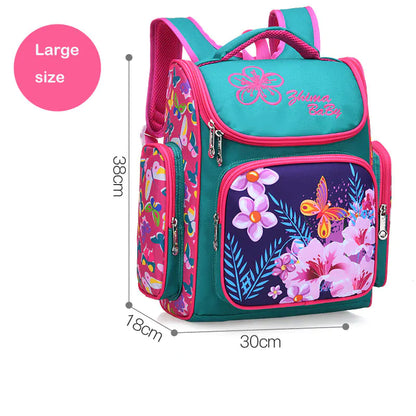 Cute 3D Cartoon Russian School Backpack