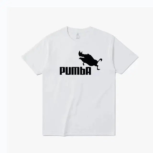 Cute Pumba Casual Cotton T-Shirt for Men and Women