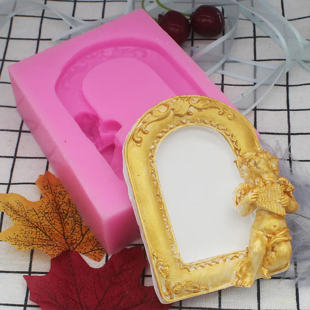 Silicone Mold for Frame and Car Air Freshener Decor