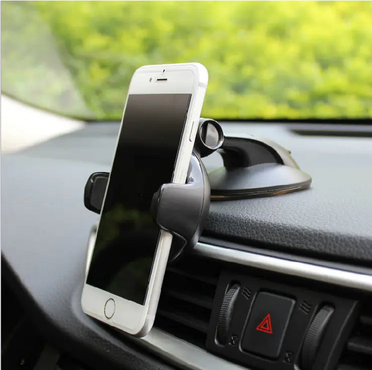 Car Dashboard Phone Holder - Suction Cup Multi-Function