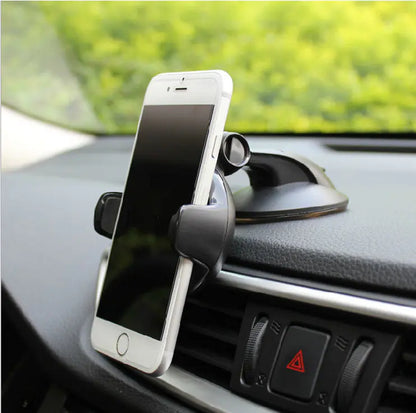 Car Dashboard Phone Holder - Suction Cup Multi-Function