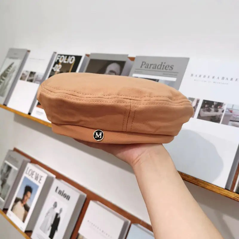 All-Match Women's Black Octagonal Beret