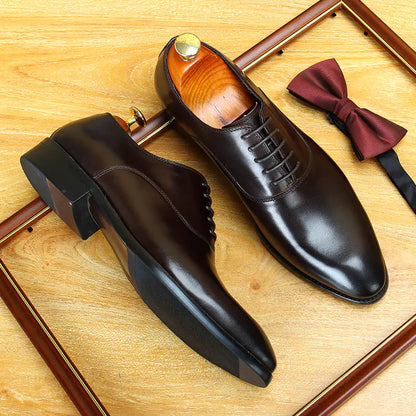 The Breathable British Leather Shoes for Men