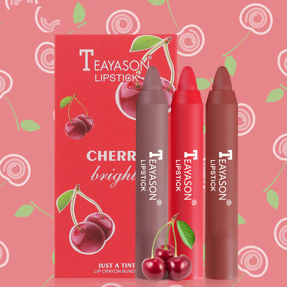 Makeup Crayon Lipstick Small Set - 3 Pack