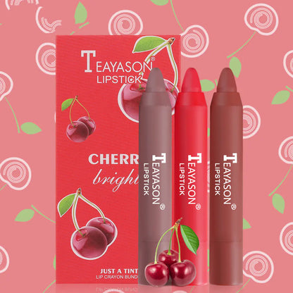Makeup Crayon Lipstick Small Set - 3 Pack