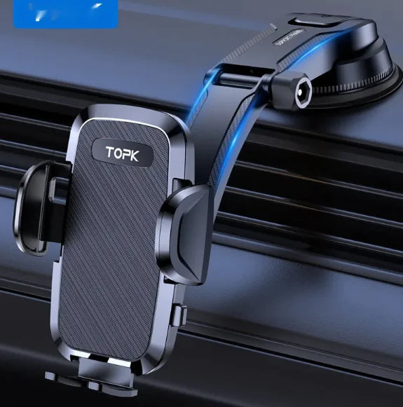 Car Rotating Air Vent Phone Holder with Hook