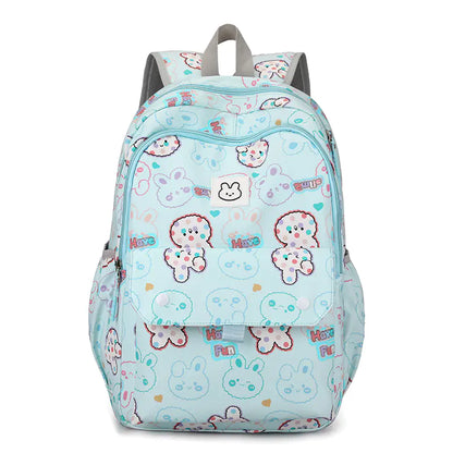 Cute Girls' Lightweight Multi-layer School Backpack