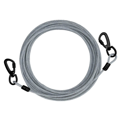 Dog Tie Out Cable for Dogs Dog Runner Cable Outside
