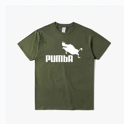 Cute Pumba Casual Cotton T-Shirt for Men and Women