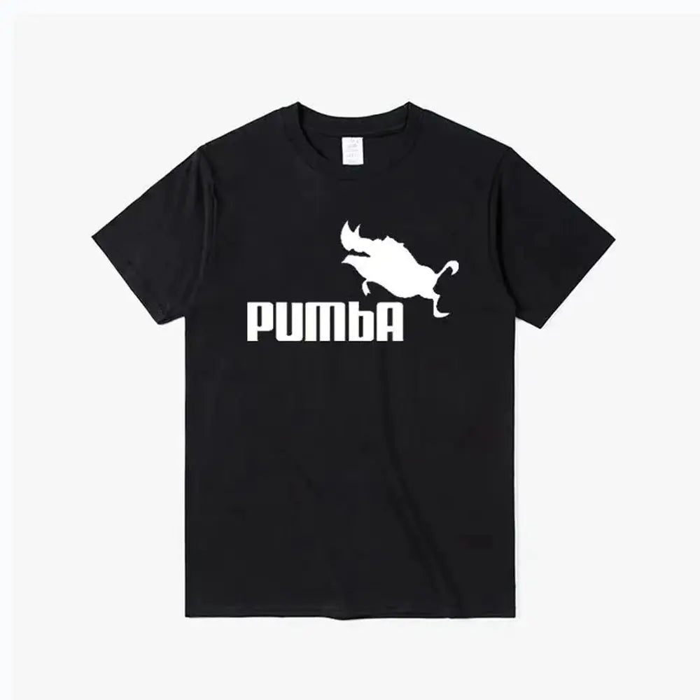 Cute Pumba Casual Cotton T-Shirt for Men and Women